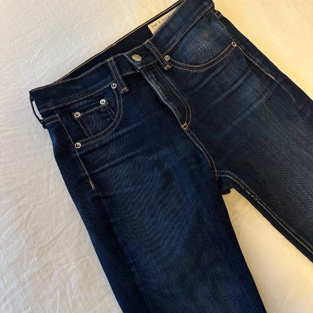 Rag & Bone Nina High Rise Ankle Skinny Jean